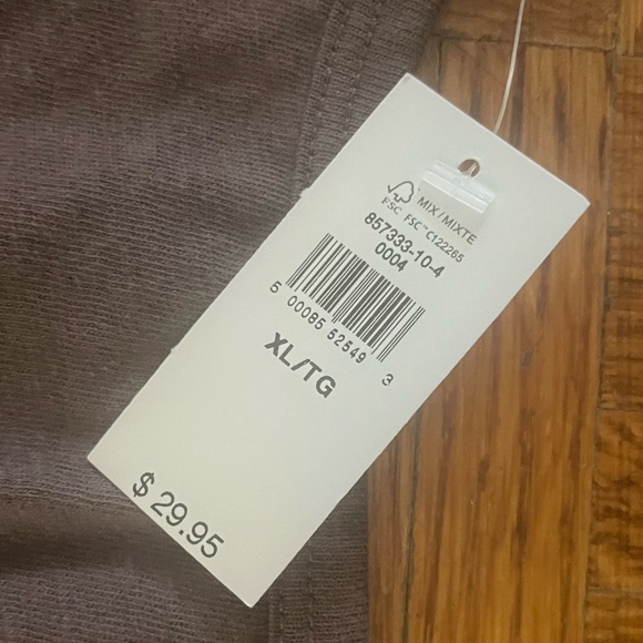 Brown GAP shrunken tank XL NWT - Picture 7 of 7